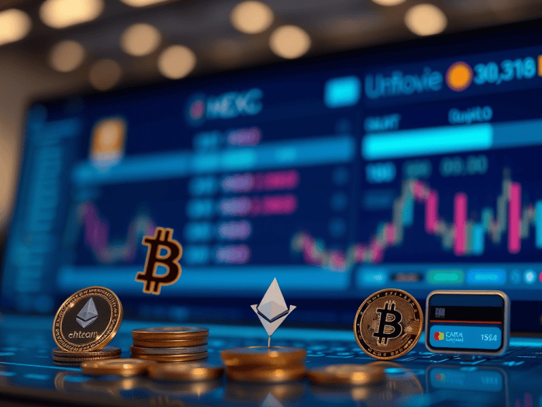 Deposit and withdrawal options at MEXC