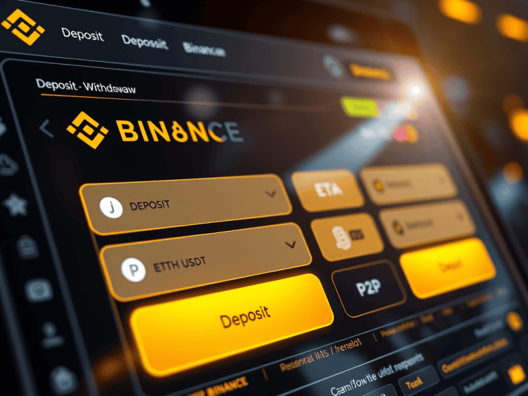 Binance deposit/withdrawal